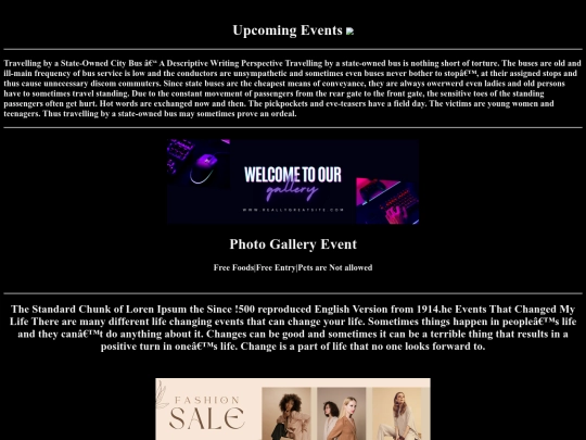 Event/RGR Project screenshot