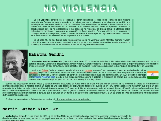 no_violencia/noviolencia screenshot