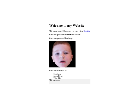 test screenshot