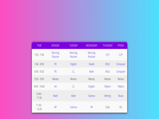 index screenshot