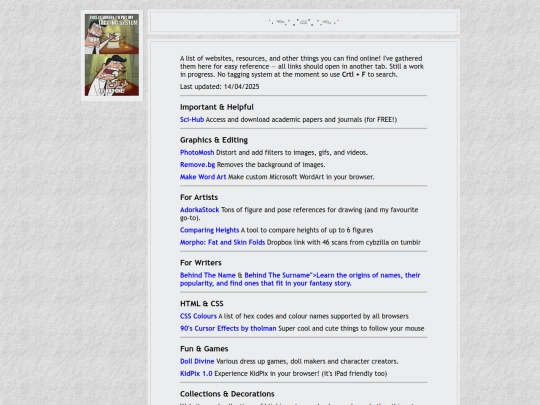 bookmarks screenshot