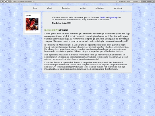 junk/blogbase screenshot