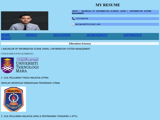 Education screenshot