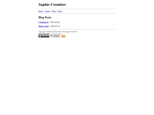 blog screenshot