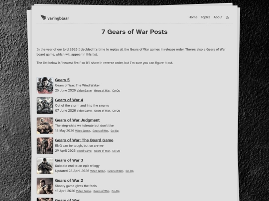 topics/gears-of-war screenshot