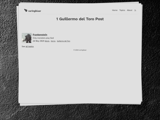 topics/guillermo-del-toro screenshot