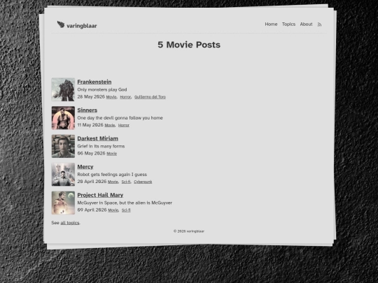 topics/movie screenshot