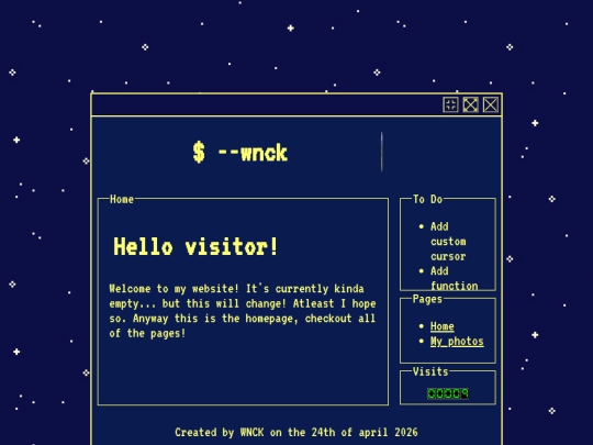 index screenshot