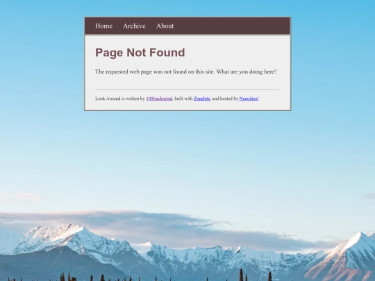 not_found screenshot