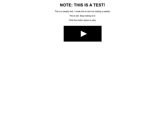 FirstAttemptAtAWeekly screenshot