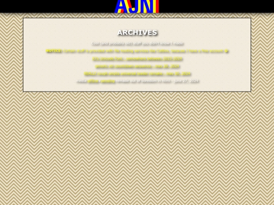 archive screenshot