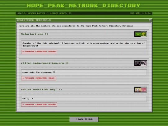 members screenshot