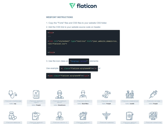 fonts/flaticon/flaticon screenshot