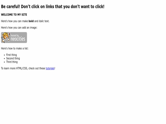 index screenshot