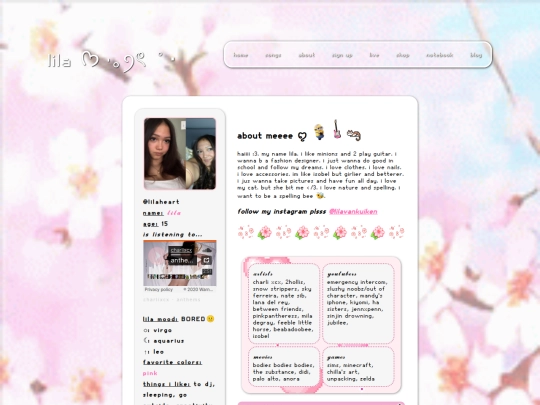 pages/lila screenshot