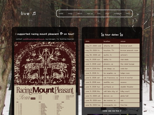 pages/live screenshot