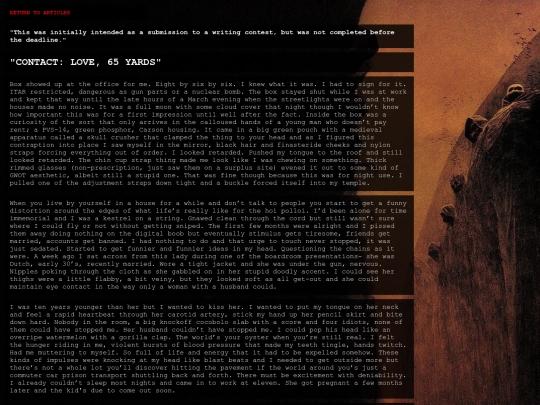 webpages/writing/contact_love_65_yards screenshot