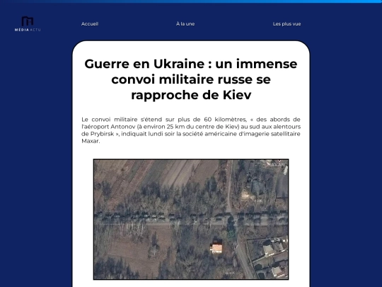 Actus a la une/Actu2/Actu2 screenshot