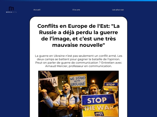Actus a la une/Actu3/Actu3 screenshot