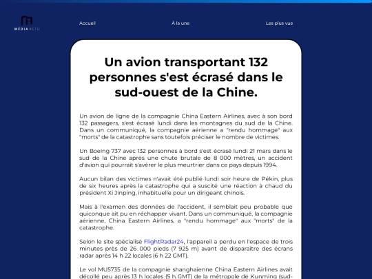 Actus les plus vue/Actu10/Actu10 screenshot