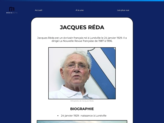 Actus les plus vue/Actu5/Actu5 screenshot