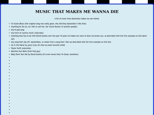 badsongs screenshot