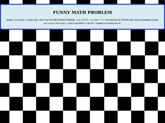 funnymathproblem screenshot