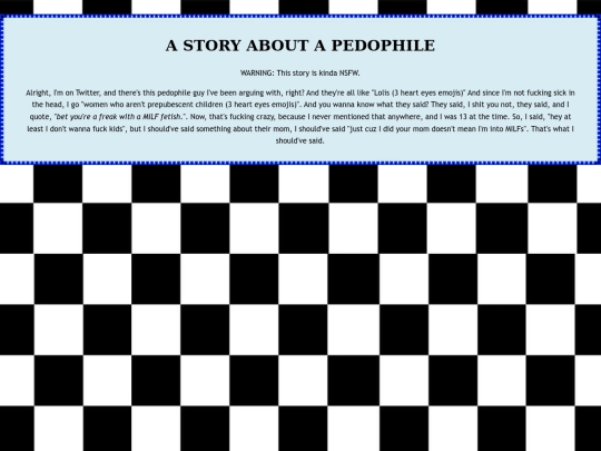 pedophile screenshot