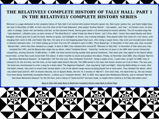 tallyhallhistory screenshot