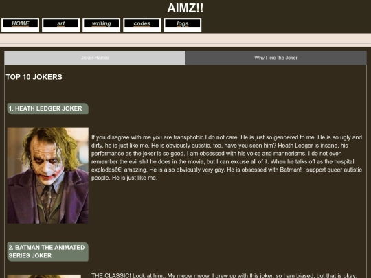 stuff/joker/rankings screenshot