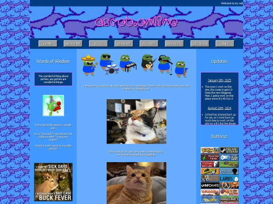 homepage screenshot
