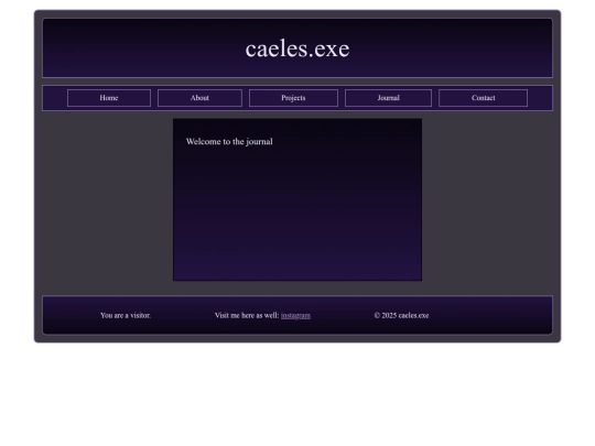 journal screenshot