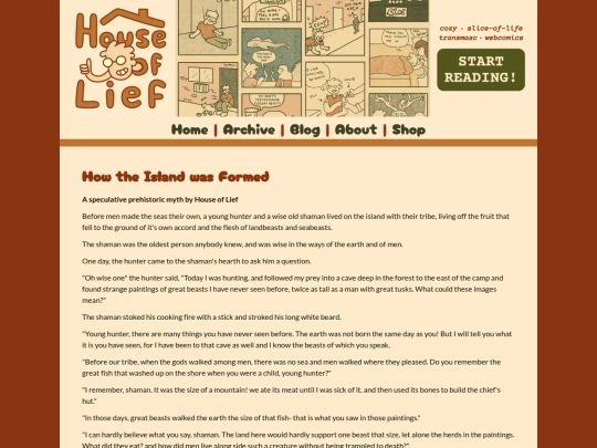 blog/how-the-island-was-formed screenshot