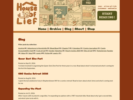 blog screenshot