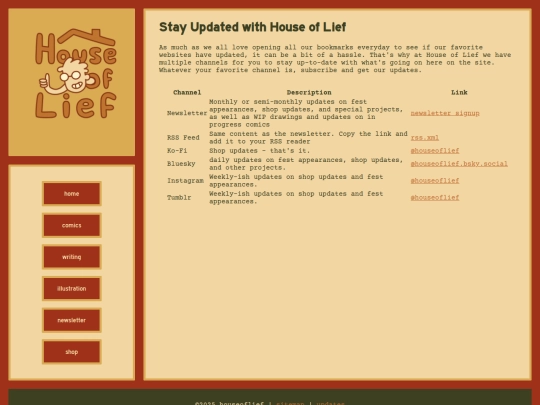 updates screenshot