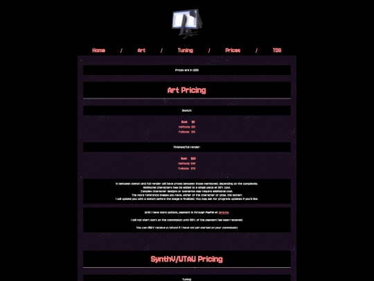 pricetest screenshot