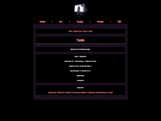 tools screenshot