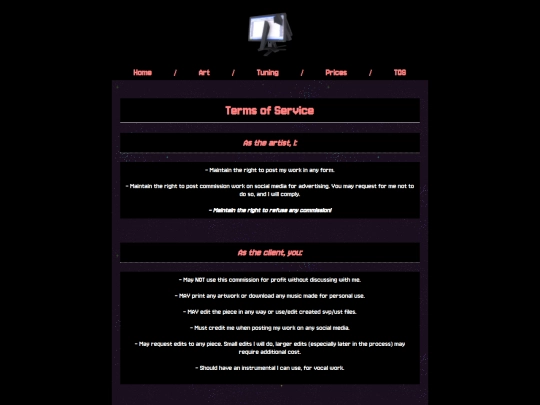 tos screenshot
