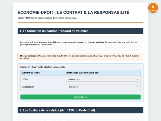 Contrat1G screenshot