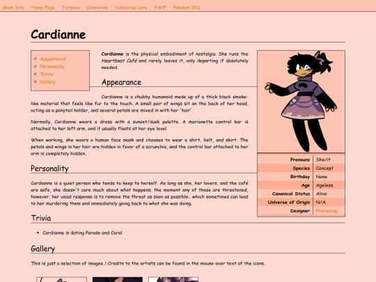 ocs/colaverse/cardianne screenshot