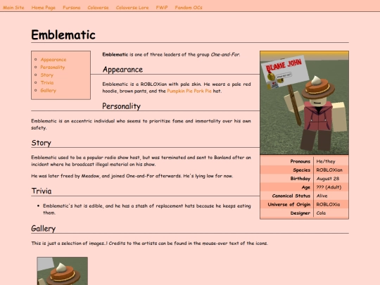 ocs/colaverse/emblematic screenshot