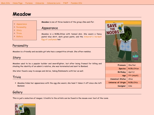 ocs/colaverse/meadow screenshot