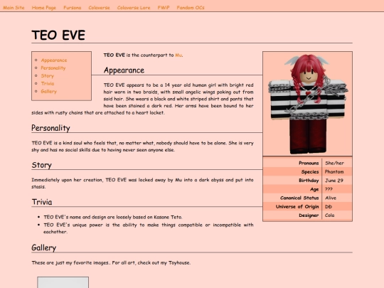 ocs/colaverse/teoeve screenshot