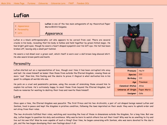 ocs/fandom/lufian screenshot