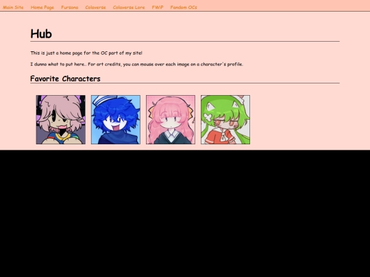 ocs/hub screenshot
