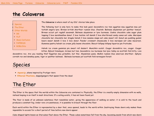 ocs/lore screenshot