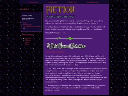 fiction screenshot
