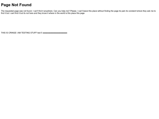 html/others/not_found screenshot