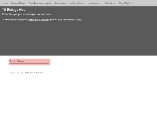 html/subjects/bio/bio_hub screenshot