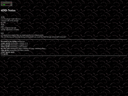 4DDnotes screenshot